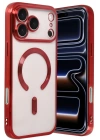 Mey İthalat®   iPhone 17 Pro Kross Magneticsafe Kapak - Kırmızı