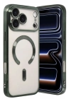Mey İthalat®   iPhone 17 Pro Kross Magneticsafe Kapak - Koyu Yeşil