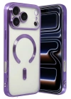 Mey İthalat®   iPhone 17 Pro Kross Magneticsafe Kapak - Mor