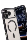 Mey İthalat®   iPhone 17 Pro Kross Magneticsafe Kapak - Siyah
