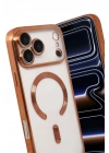 Mey İthalat®   iPhone 17 Pro Kross Magneticsafe Kapak - Turuncu