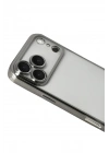Mey İthalat®   iPhone 17 Pro  Lensli Silikon - Titan Gri