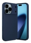 Mey İthalat®   iPhone 17 Pro Max Auto Focus Karbon Kapak - Lacivert