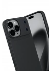 Mey İthalat®   iPhone 17 Pro Max Auto Focus Karbon Kapak - Siyah