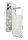 Mey İthalat®   iPhone 17 Pro Max Bright Simli Kapak - Beyaz