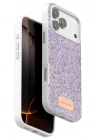Mey İthalat®   iPhone 17 Pro Max Bright Simli Kapak - Lila