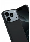 Mey İthalat®   iPhone 17 Pro Max First Silikon - Siyah
