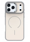 Mey İthalat®   iPhone 17 Pro Max Flexa Magsafe Kapak - Beyaz