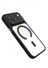 Mey İthalat®   iPhone 17 Pro Max Hazar Magsafe Kapak - Siyah
