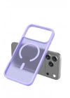 Mey İthalat®   iPhone 17 Pro Max Jota Magsafe Kapak - Lila