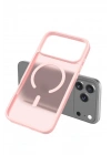 Mey İthalat®   iPhone 17 Pro Max Jota Magsafe Kapak - Pudra
