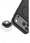 Mey İthalat®   iPhone 17 Pro Max Jota Magsafe Kapak - Siyah
