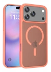 Mey İthalat®   iPhone 17 Pro Max Jota Magsafe Kapak - Turuncu