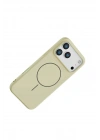 Mey İthalat®   iPhone 17 Pro Max Jully Magsafe Kapak - Bej
