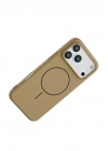 Mey İthalat®   iPhone 17 Pro Max Jully Magsafe Kapak - Çöl Titanyum