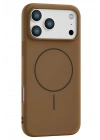 Mey İthalat®   iPhone 17 Pro Max Jully Magsafe Kapak - Kahverengi