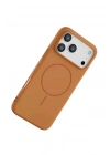 Mey İthalat®   iPhone 17 Pro Max Jully Magsafe Kapak - Turuncu