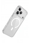Mey İthalat®  iPhone 17 Pro Max Kılıf Pc Real Magsafe Kapak - Şeffaf