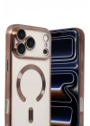 Mey İthalat®   iPhone 17 Pro Max Kross Magneticsafe Kapak - Çöl Titanyum
