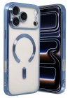 Mey İthalat®   iPhone 17 Pro Max Kross Magneticsafe Kapak - Sierra Blue