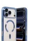 Mey İthalat®   iPhone 17 Pro Max Kross Magneticsafe Kapak - Sierra Blue