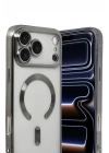 Mey İthalat®   iPhone 17 Pro Max Kross Magneticsafe Kapak - Titan Gri