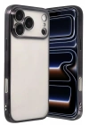 Mey İthalat®   iPhone 17 Pro Max  Lensli Silikon - Siyah