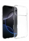 Mey İthalat®   iPhone 17 Pro Max Lüx Şeffaf Silikon - Şeffaf