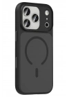 Mey İthalat®   iPhone 17 Pro Max Megane Magsafe Kapak - Siyah