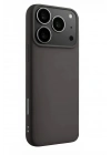 Mey İthalat®   iPhone 17 Pro Max Nano içi Kadife Silikon - Gri