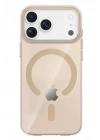 Mey İthalat®   iPhone 17 Pro Max PC Blank Magsafe Kapak - Çöl Titanyum