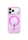 Mey İthalat®   iPhone 17 Pro Max PC Blank Magsafe Kapak - Pembe