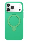 Mey İthalat®   iPhone 17 Pro Max Regal Magsafe Standlı Kapak - Yeşil