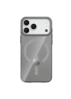 Mey İthalat®   iPhone 17 Pro PC Blank Magsafe Kapak - Natural Grey