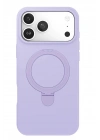 Mey İthalat®   iPhone 17 Pro Regal Magsafe Standlı Kapak - Lila