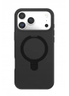 Mey İthalat®   iPhone 17 Pro Regal Magsafe Standlı Kapak - Siyah