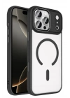 Mey İthalat®   iPhone 17 Pro Terea Magsafe Kapak - Siyah
