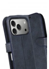 Mey İthalat®   iPhone 17 Pro Trend S Plus Kapaklı Kılıf - Lacivert
