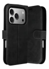 Mey İthalat®   iPhone 17 Pro Trend S Plus Kapaklı Kılıf - Siyah