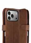 Mey İthalat®   iPhone 17 Pro Trend S Plus Kapaklı Kılıf - Taba