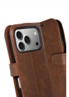 Mey İthalat®   iPhone 17 Pro Trend S Plus Kapaklı Kılıf - Taba