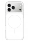 Mey İthalat®   iPhone 17 Pro Vizima Animasyonlu Magsafe Kapak - Beyaz