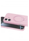 Mey İthalat®   iPhone 17 Regal Magsafe Standlı Kapak - Açık Pembe