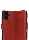 Mey İthalat®   iPhone 17 Trend S Plus Kapaklı Kılıf - Kırmızı