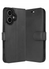 Mey İthalat®   iPhone 17 Trend S Plus Kapaklı Kılıf - Siyah