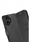 Mey İthalat®   iPhone 17 Trend S Plus Kapaklı Kılıf - Siyah