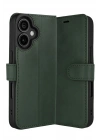 Mey İthalat®   iPhone 17 Trend S Plus Kapaklı Kılıf - Yeşil