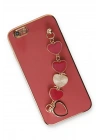 Mey İthalat®  iPhone 6 Kılıf Esila Silikon - Kırmızı
