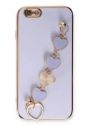 Mey İthalat®  iPhone 6 Kılıf Esila Silikon - Lila