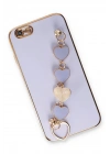 Mey İthalat®  iPhone 6 Kılıf Esila Silikon - Lila